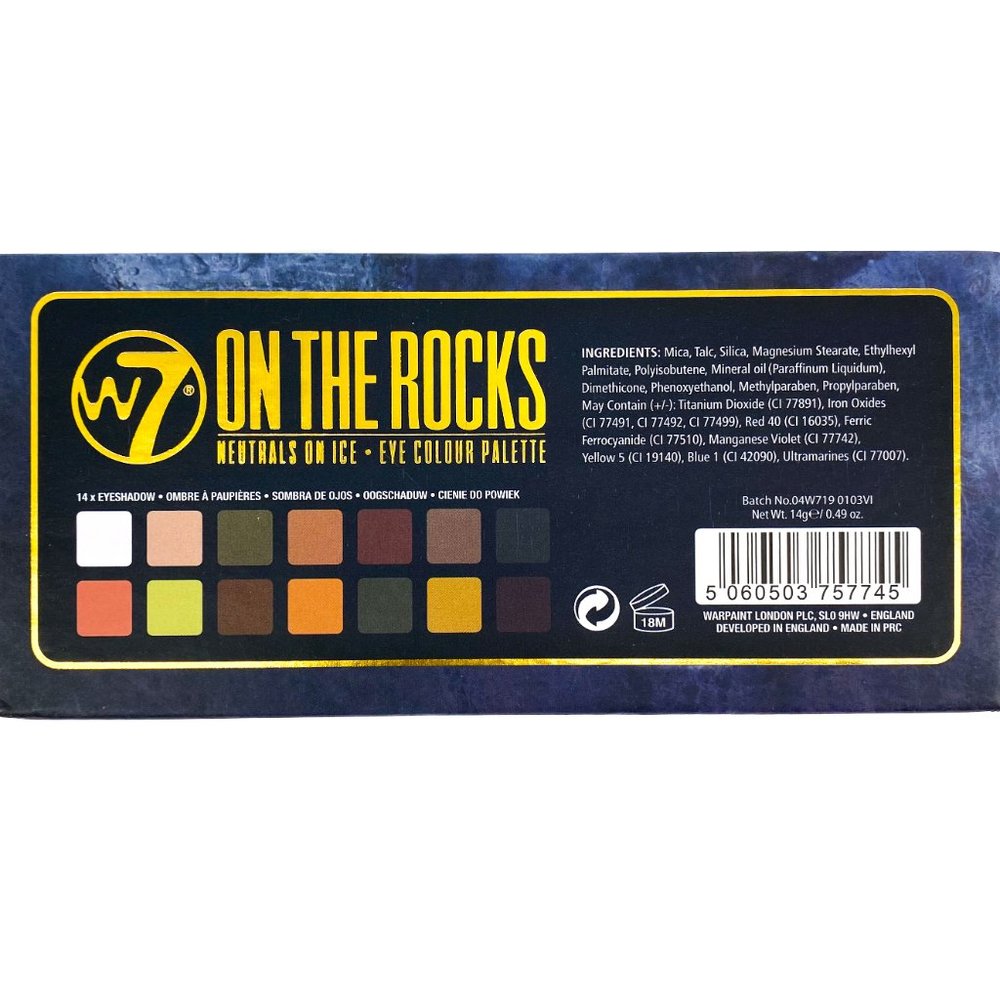 W7 ON THE ROCKS Eyeshadow Palette - Picture 15 of 16